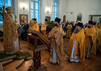 Юбилейные торжества в честь святого князя Александра Невского увенчались престольным праздником нашего храма
