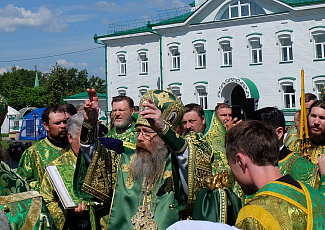 Духовенство и прихожане нашего храма почтили память святого старца Феодора Томского