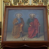 В нашем храме молитвенно почтили подвиг святых первоверховных  апостолов Петра и Павла