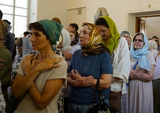 Духовенство и прихожане нашего храма торжественно отметили День Святой Троицы 