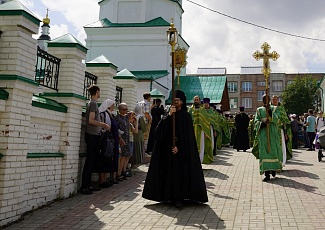 Духовенство и прихожане нашего храма молитвенно почтили память святого старца Феодора Томского