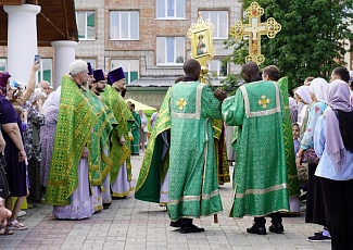 Духовенство и прихожане нашего храма молитвенно почтили память святого старца Феодора Томского