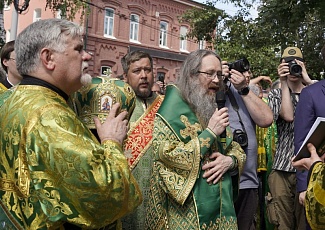 Духовенство и прихожане нашего храма молитвенно почтили память святого старца Феодора Томского