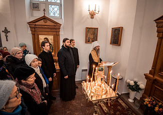 В часовне блаженной Домны Томской совершены молебны в честь 150-летия со дня кончины святой