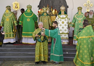 Духовенство и прихожане нашего храма молитвенно почтили память святого старца Феодора Томского