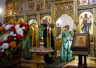 Духовенство и прихожане нашего храма торжественно отметили День Святой Троицы 