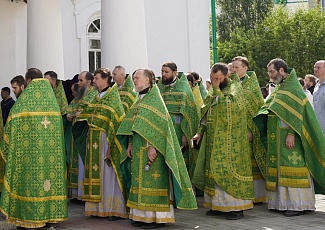 Духовенство и прихожане нашего храма молитвенно почтили память святого старца Феодора Томского