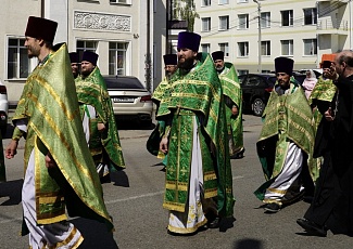 Духовенство и прихожане нашего храма молитвенно почтили память святого старца Феодора Томского