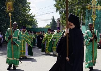 Духовенство и прихожане нашего храма молитвенно почтили память святого старца Феодора Томского