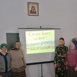 В воскресной школе нашего храма прошла лекция о современных подвижниках Оптиной пустыни