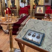 В нашем храме почтили память убиенных на Пасху 1993 года оптинских монахов